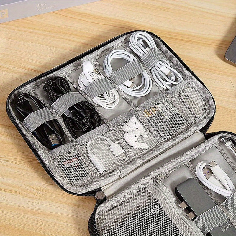 1pc Cable Organizer Case Multi - Tech Accessories Travel Organizer Pouch ulasan dan harga