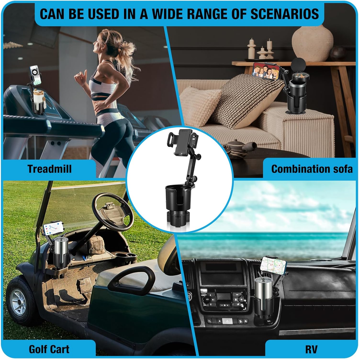 Car Cup Holder Expander Cell P - Mobile Tech Accessories ulasan dan harga