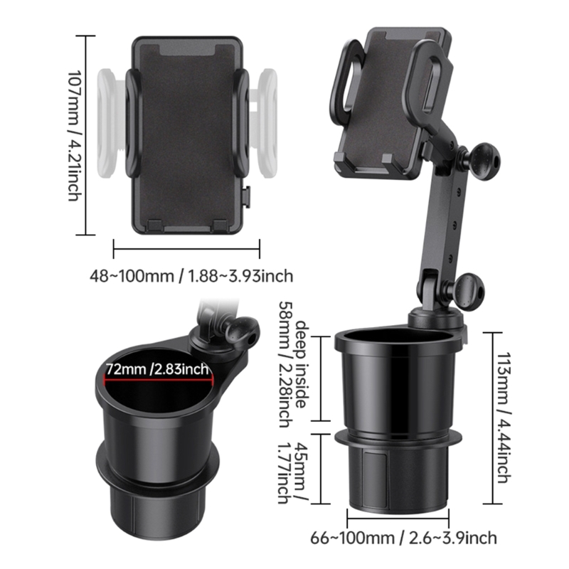 Car Cup Holder Expander Cell P - Mobile Tech Accessories ulasan dan harga