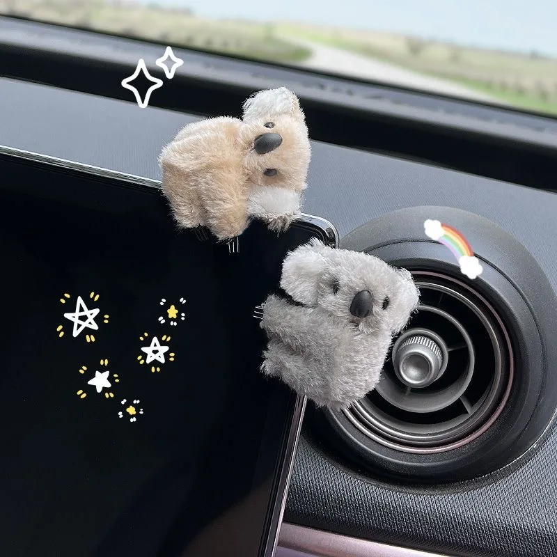 Plush Cute Koala Car Interior  - Tech Car Accessories ulasan dan harga