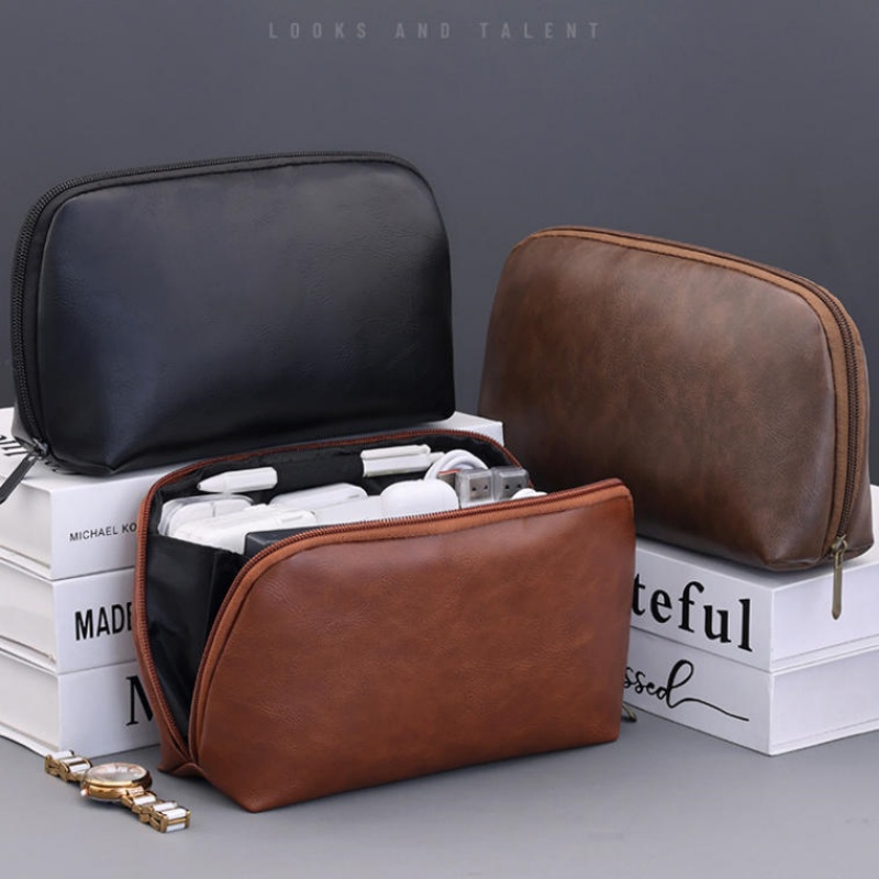 PU Tech Organizer Pouch Travel - Tech Accessories Storage ulasan dan harga
